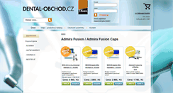 Desktop Screenshot of dental-obchod.cz